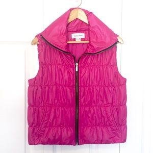 Calvin Klein Puffer Vest Pink